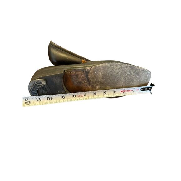 SALVATORE FERRAGAMO BLACK CALFSKIN LEATHER PENNY LOAFER size 8 men’s - Picture 14 of 15